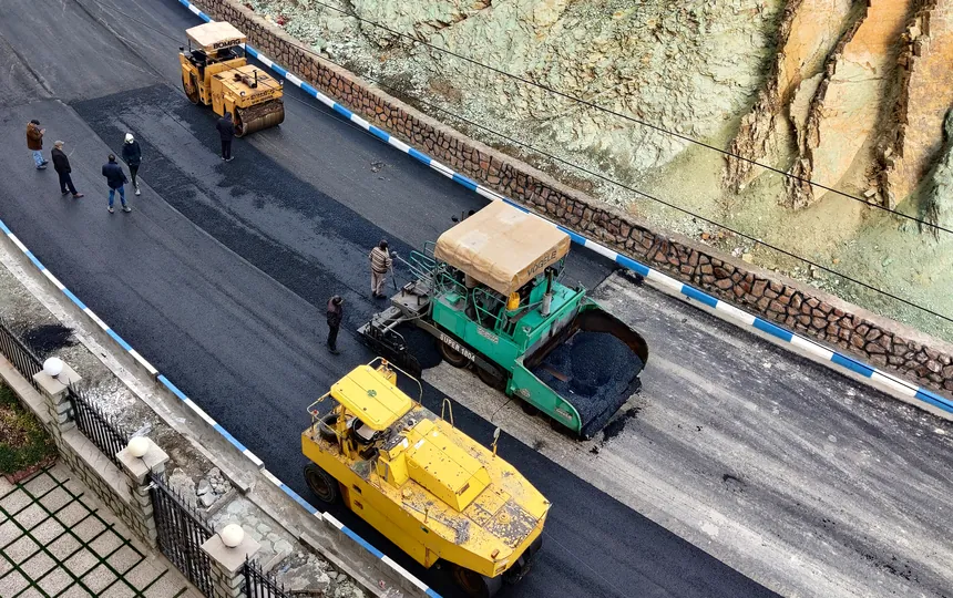 Harga Aspal Jakarta Per Meter M2 - Dokumentasi Pekerjaan Aspal Hotmix