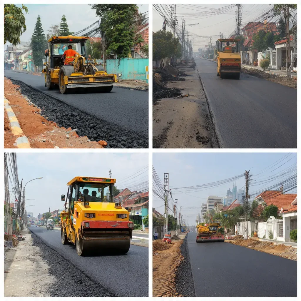 Aspal Hotmix Jakarta Timur