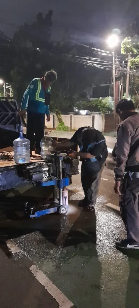 Test Ketebalan Aspal